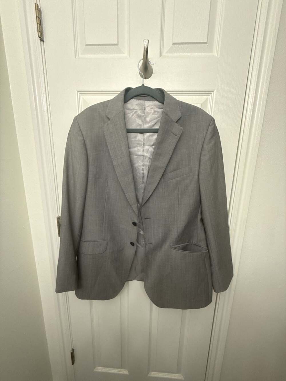 Charles Tyrwhitt Luxury Slim Fit Gray Suit with Vitale Barberis Canonico Fabric